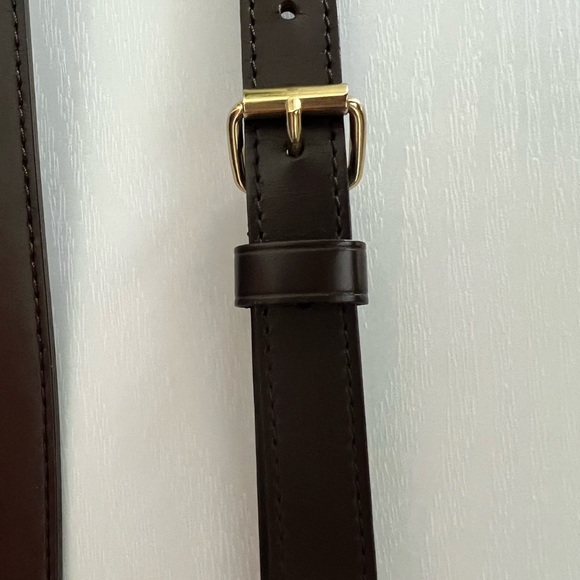 💖SOLD💖 LOUIS VUITTON Speedy Bandouliere Strap in Brown Ebene Treated Leather - Picture 7 of 7